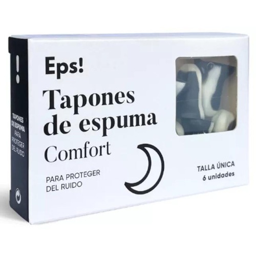 Tapones de espuma - comfort eps! (6 unidades)
