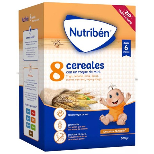 Nutribén® 8 Cereales con un toque de miel