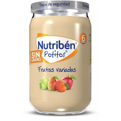 Nutriben potitos frutas variadas (1 envase 235 g)