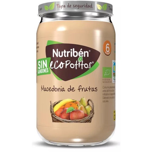 Nutriben ecopotitos macedonia de frutas nf (1 envase 235 g)