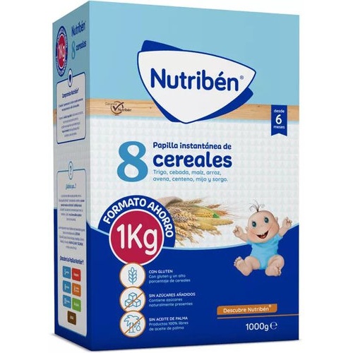 Nutriben 8 cereales (1 envase 1000 g)
