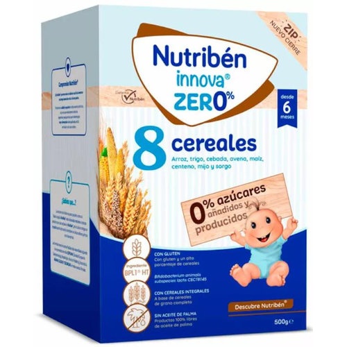Nutriben innova 8 cereales 0% (1 envase 500 g)