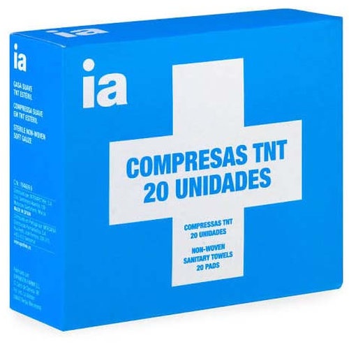 Compresa esteril tnt - interapothek (20 unidades)