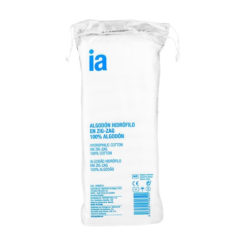 Algodon zig-zag - interapothek (1 paquete 100 g)
