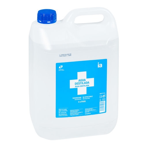 Interapothek Agua Destilada (5 L)