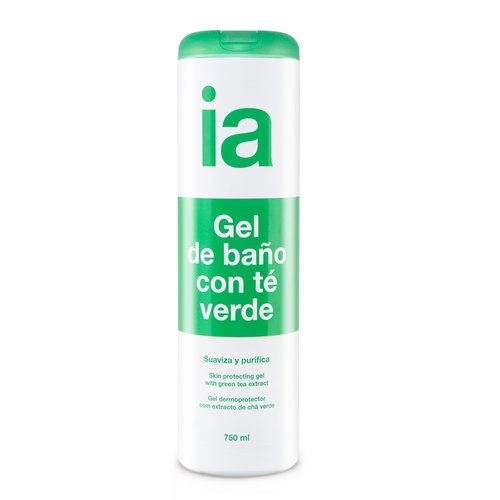 Interapothek gel de baño y ducha te verde (1 envase 750 ml)
