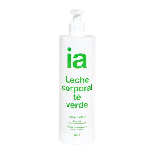 Interapothek leche hidratante corporal te verde (1 envase 500 ml)
