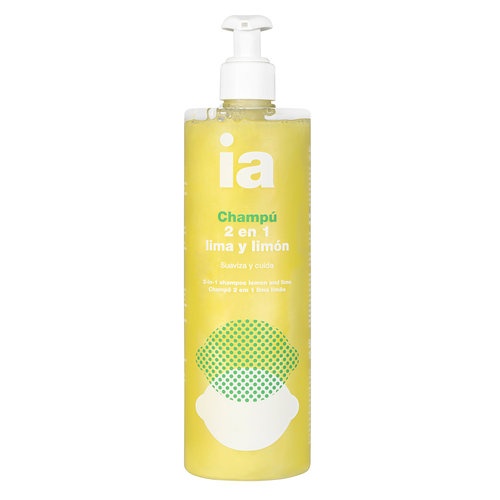 Interapothek champu 2 en 1 (1 envase 500 ml aroma lima limon)