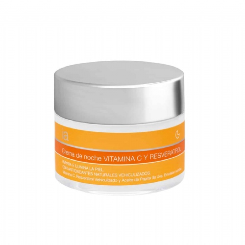 Crema noche vitamina c y resveratrol interapothek  1 tarro 50 ml