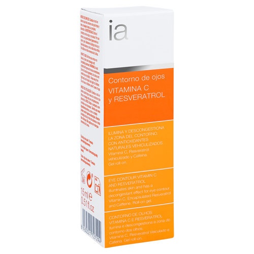Contorno ojos vitamina c y resveratrol interapothek  1 envase 15 ml