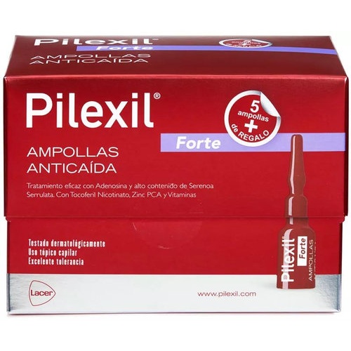 PILEXIL FORTE ANTICAIDA AMPOLLAS