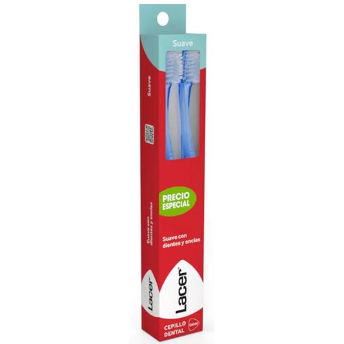 Cepillo dental adulto - lacer (2 unidades suave duplo)