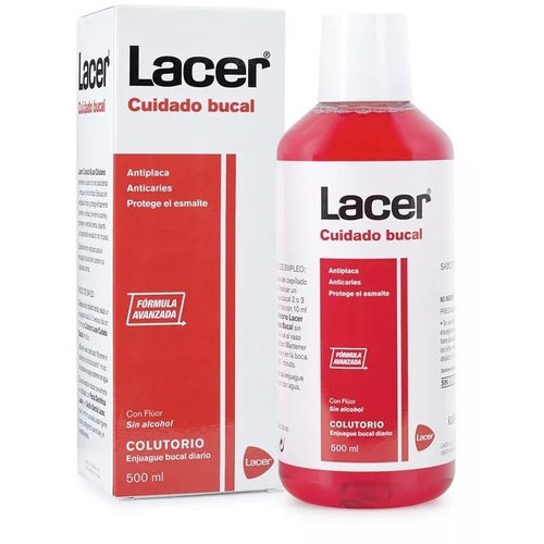 LACER COLUTORIO SIN ALCOHOL 500 ML