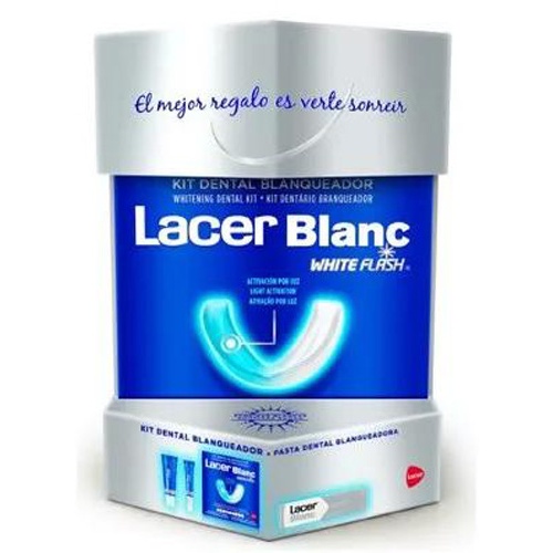 Kit Dental Blanqueador Lacer Blanc White Flash