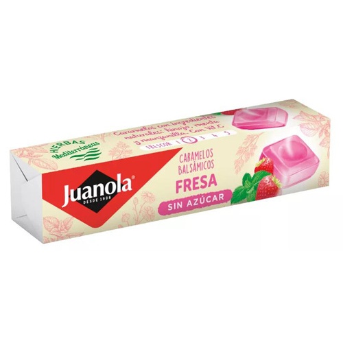 Juanola Caramelos Balsámicos Fresa con Vitamina C (32.4 g)