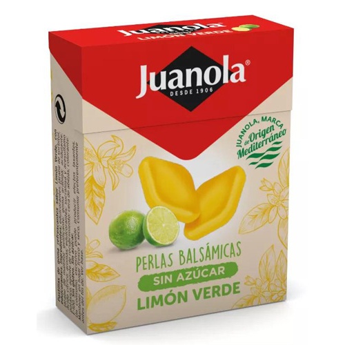 Juanola Perlas Balsámicas Limón Verde (25 g)