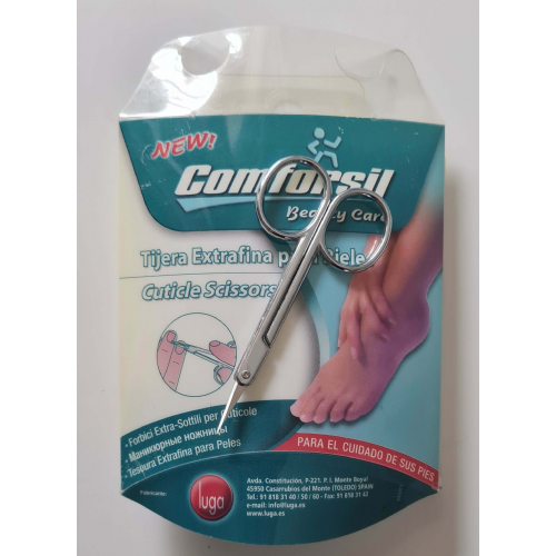 Tijera extra fina para pieles
