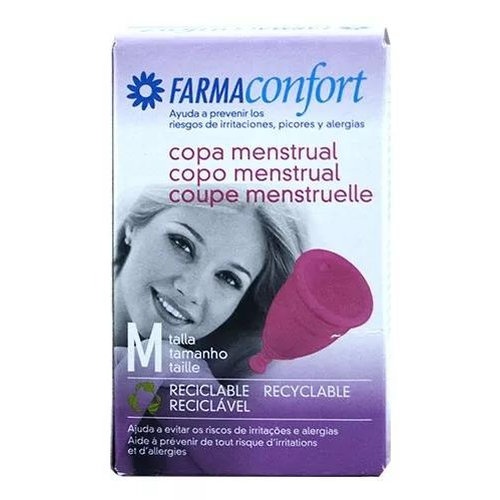 Copa menstrual - farmaconfort (1 unidad talla m)