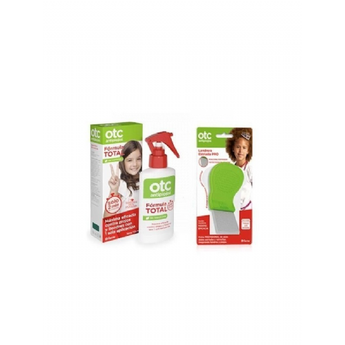 OTC Spray Antipiojos Fórmula Total 125ml + Lendrera