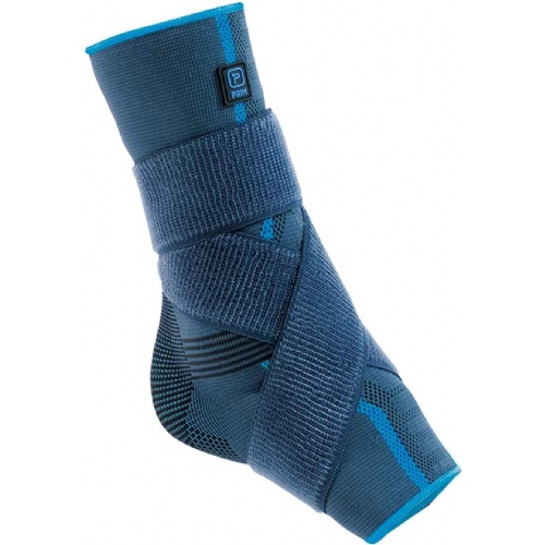 Tobillera elastica - prim aqtivo sport con almohadillas maleolares silicona y vendaje en 8 (1 unidad