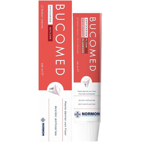 Bucomed pasta anticaries  1 tubo 125 ml sabor menta