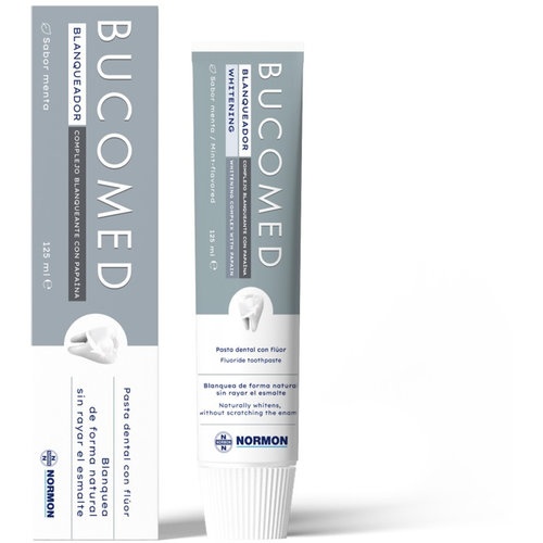 Bucomed pasta blanqueadora  1 tubo 125 ml sabor menta