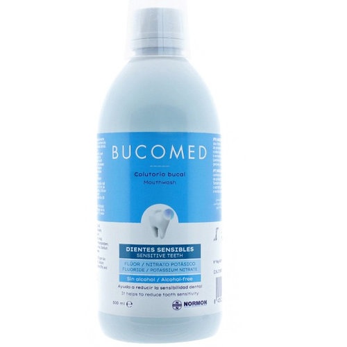 Bucomed colutorio dientes sensibles  1 botella 500 ml