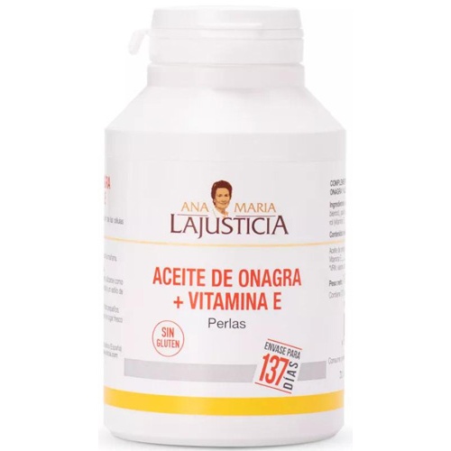 LaJusticia Aceite de Onagra y Vitamia E (275 perlas)