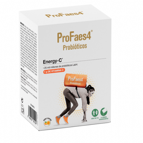 Profaes4 energy c (14 sobres 10 g sabor naranja)