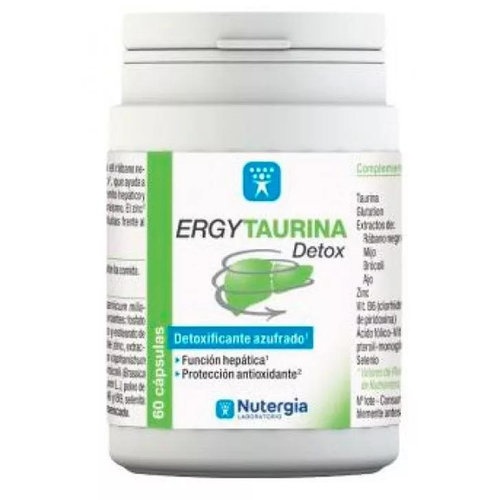Ergytaurina detox 60 capsulas