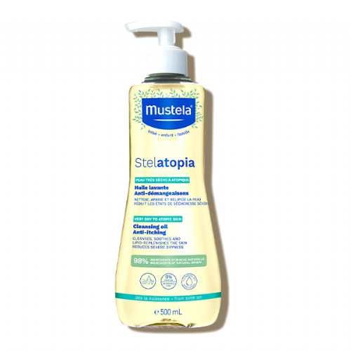 Stelatopia aceite de ducha y baño  1 envase 500 ml
