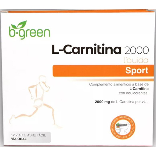 B-Green Sport L-Carnitina 2000 (12 viales)