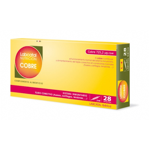 Labcatal  4 cobre 28 ampollas