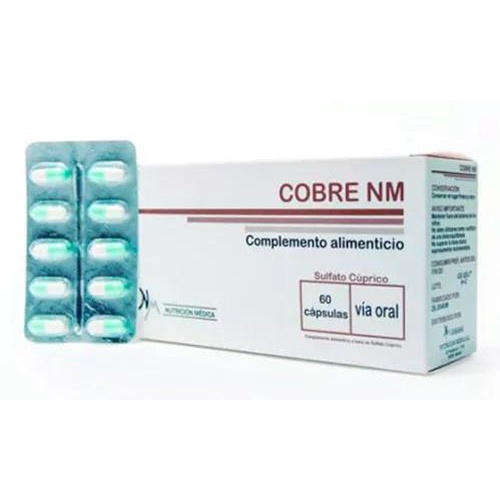 Cobre NM (60 cápsulas)