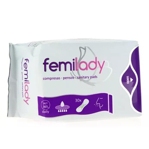 Femilady Salvaslip 5 capas (30 unidades)