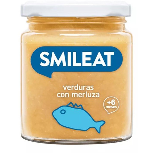 Smileat  1 tarrito 230 g sabor verdura con merluza