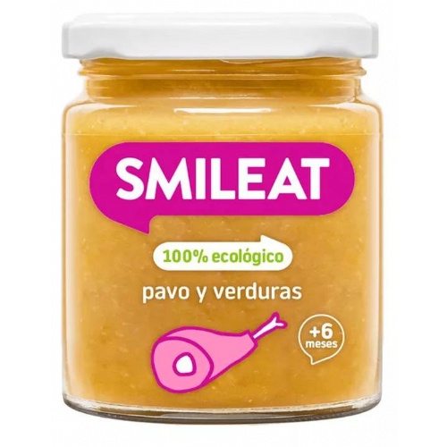 Smileat  1 tarrito 230 g sabor pavo y verdura