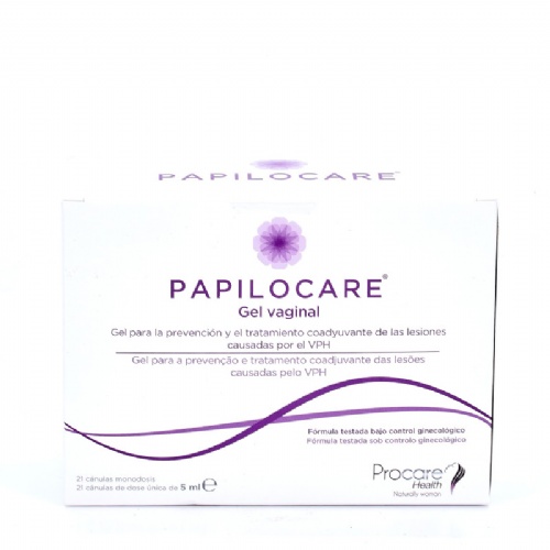 Papilocare gel vaginal  21 canulas monodosis 5 ml