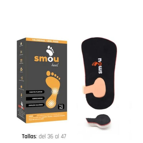 Smou Plantillas Heel talla 42/44 1 par