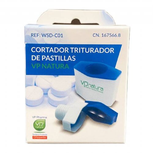 Pastillero cortador-triturador de pastillas - vp natura
