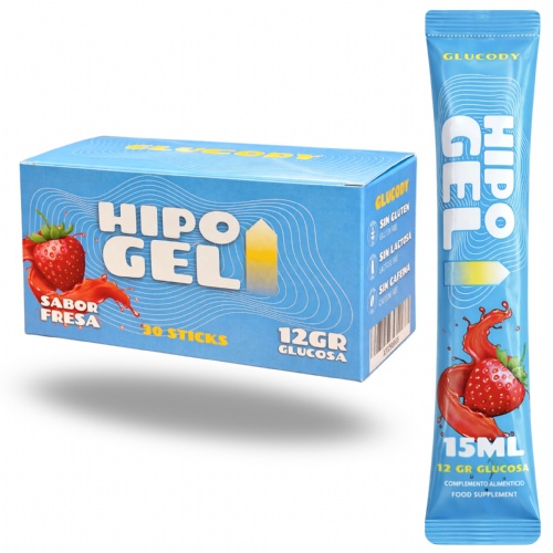 Glucody Gel de glucosa sabor fresa 30 sobres