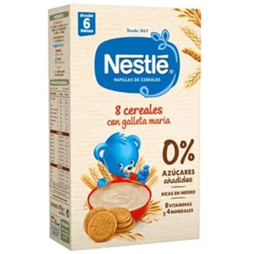 Nesté Papilla 8 cereales galleta María 950 g