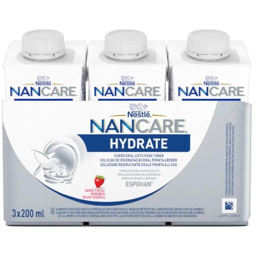 NANcare Hydrate 3 envases x 200 ml