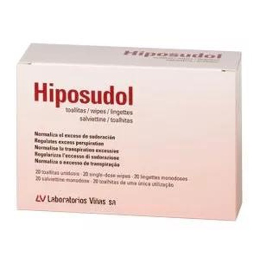 Hiposudol toallitas (3 ml 20 toallitas)