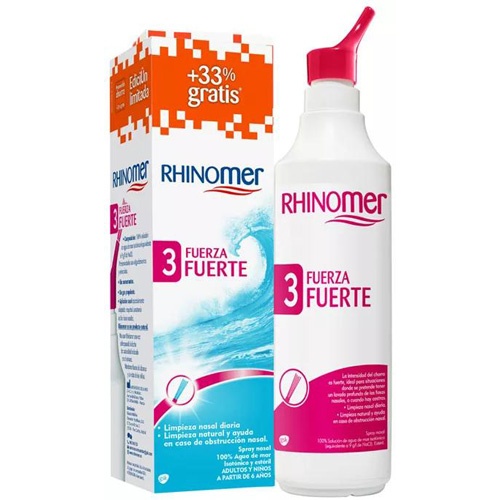 Rhinomer F3 Limpieza Nasal Formato Ahorro (180 ml)