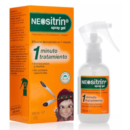 NEOsitrín Spray Gel Antipiojos (100 ml)