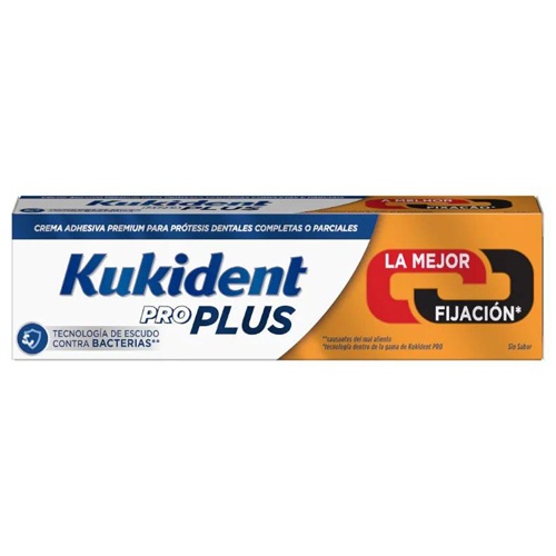 KUKIDENT PRO DOBLE ACCION - CREMA ADH PROTESIS DENTAL (NEUTRO 40 G)