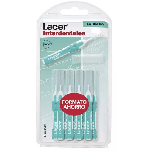 Lacer Cepillo Interdental Extrafino recto (10 unidades)