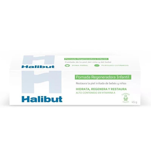Halibut Pomada Regeneradora Infantil (45 g)