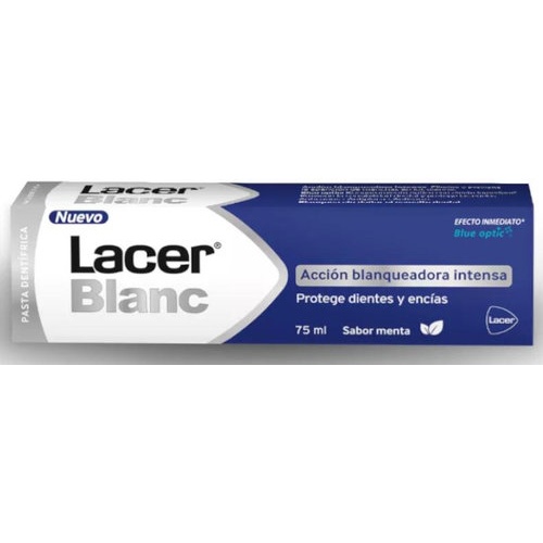 Lacerblanc plus blanqueadora uso diario - pasta dental (1 envase 75 ml sabor d-menta)